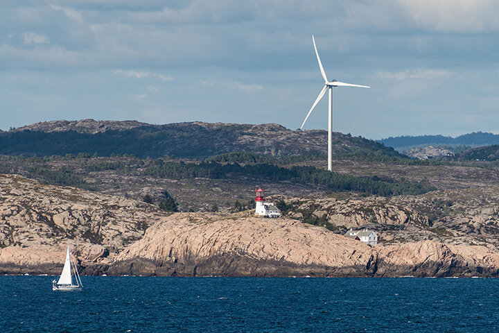 ВЭС В НОРВЕГИИ. ФОТО: OLAF KRÜGER/GLOBALLООKPRESS