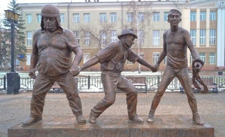 Где увидеть скульптуры героев советских комедий?