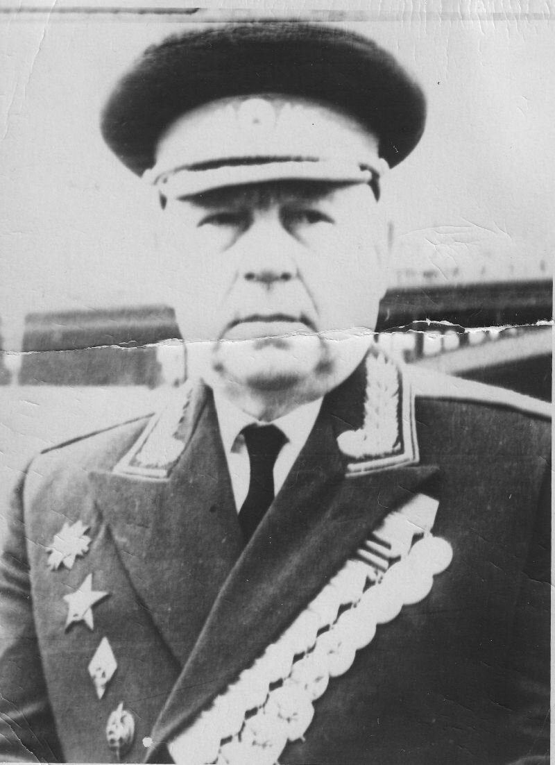 Генерал П.М. Богданов после войны