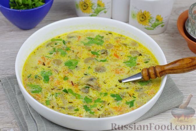 Нежный куриный суп-пюре с сыром рецепт – Французская кухня: Супы. «Еда»