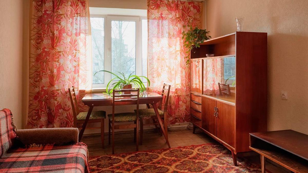      Интерьер советской квартиры