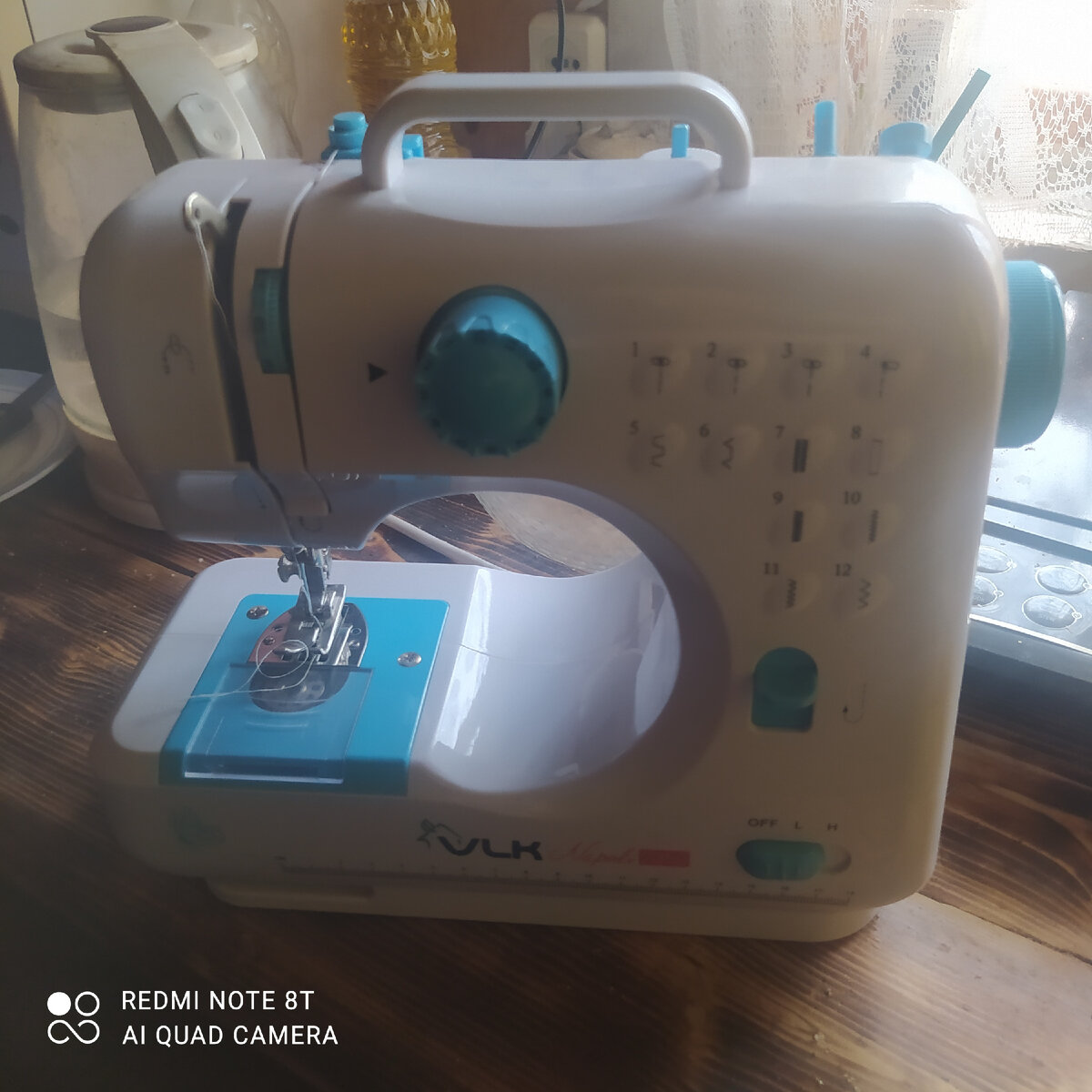 Моя малышка, очень её люблю, она компактная, пусть скорость у неё небольшая,но мы медленно и верно начали потихонечку творить 😇