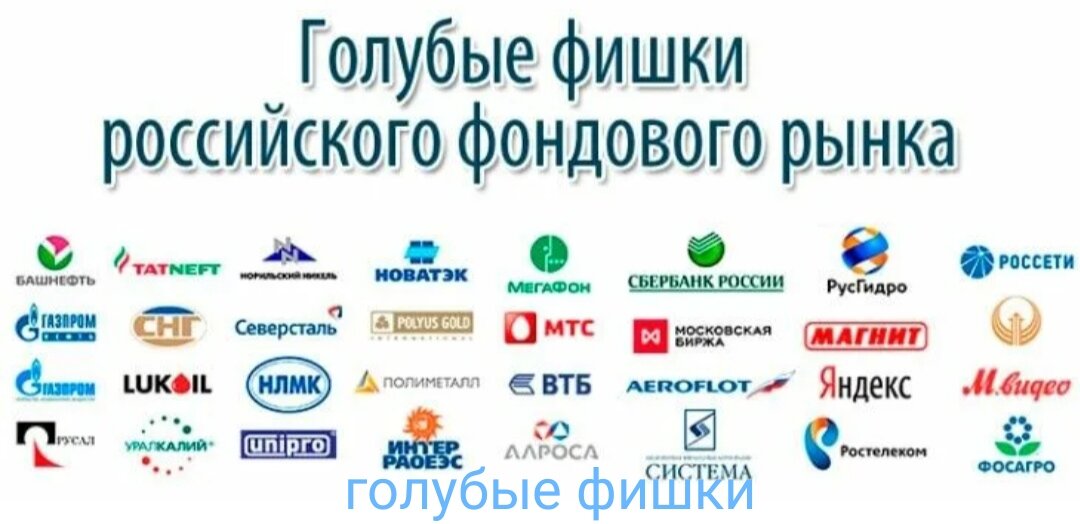 Какие акции голубых фишек