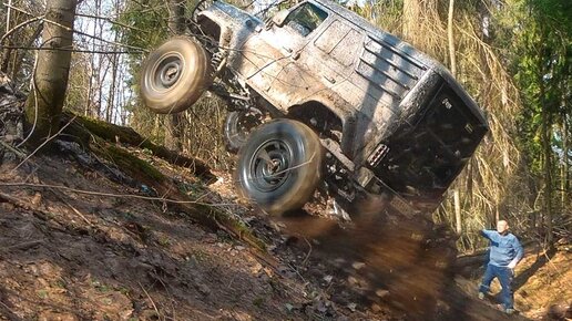 Никто не верил! Уаз за 100 тыс поехал на оффроад с Jeep Уаз Патриот и Нива на бездорожье