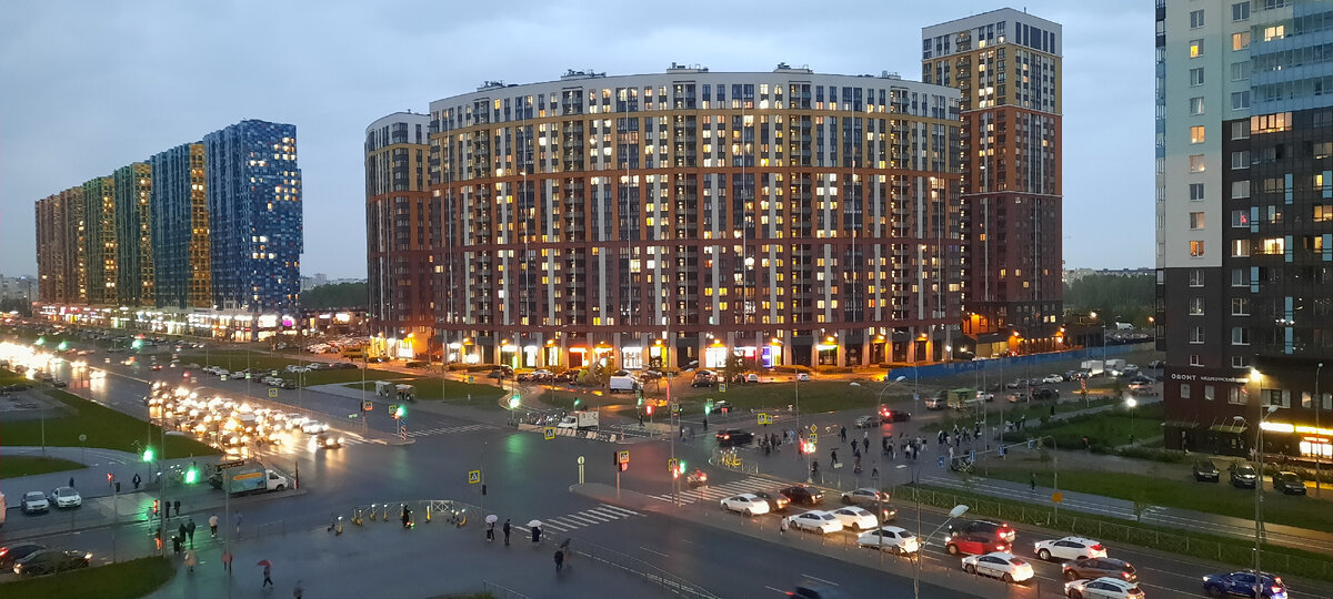 Прекрасный вид с балкона