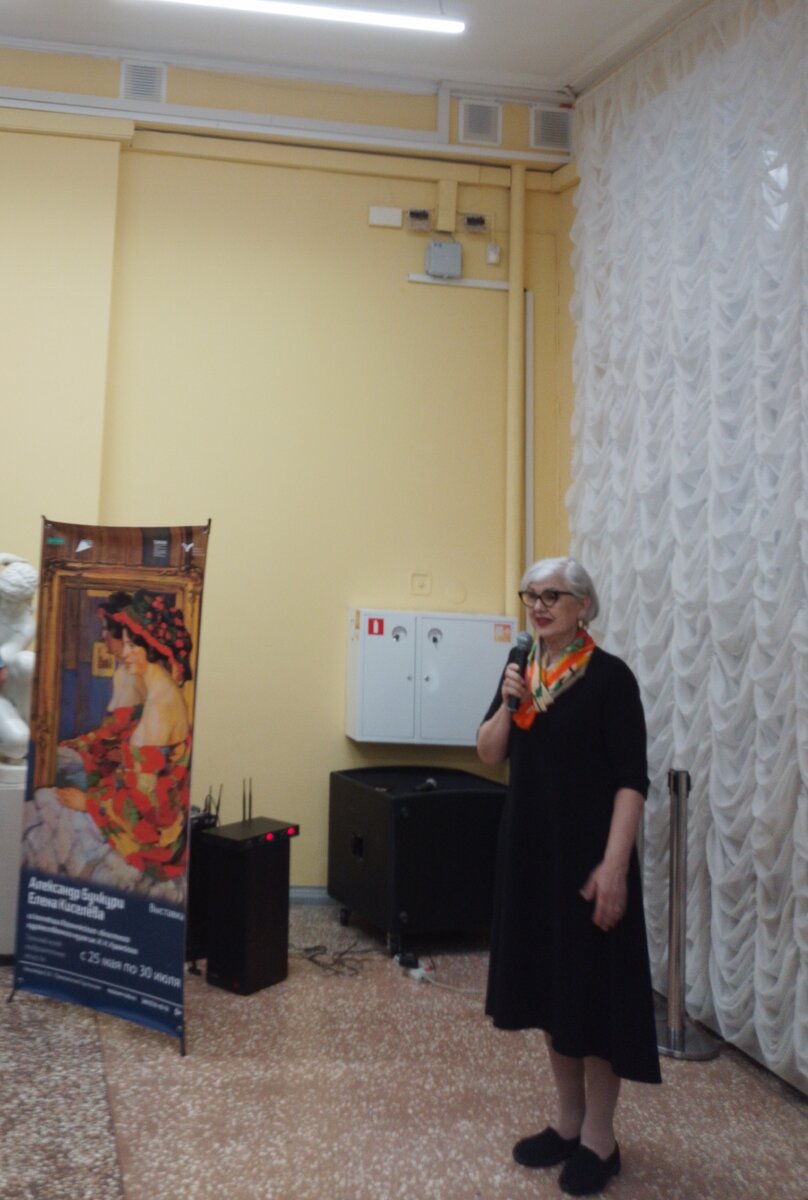 Выставка " Александр Бучкури и Елена Киселева "в Тульском музее изобразительных искусств.