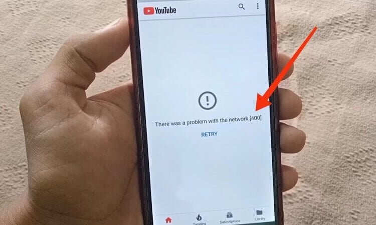    Ошибка появляется даже на устройствах, где отлично работает интернет