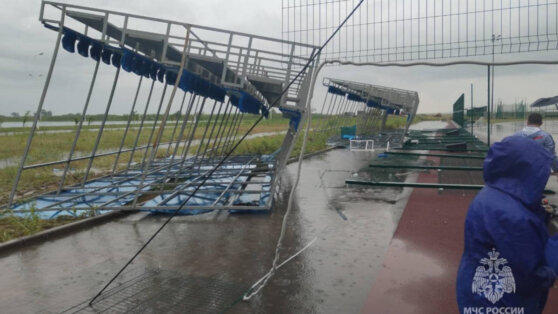   Число пострадавших при обрушении трибуны в Ростове-на-Дону выросло до 20 Ксения Пудовкина