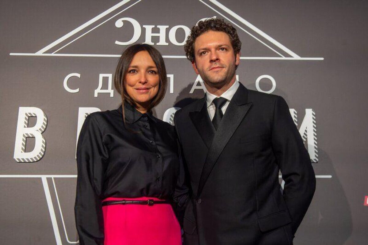    Константин Крюков с женой