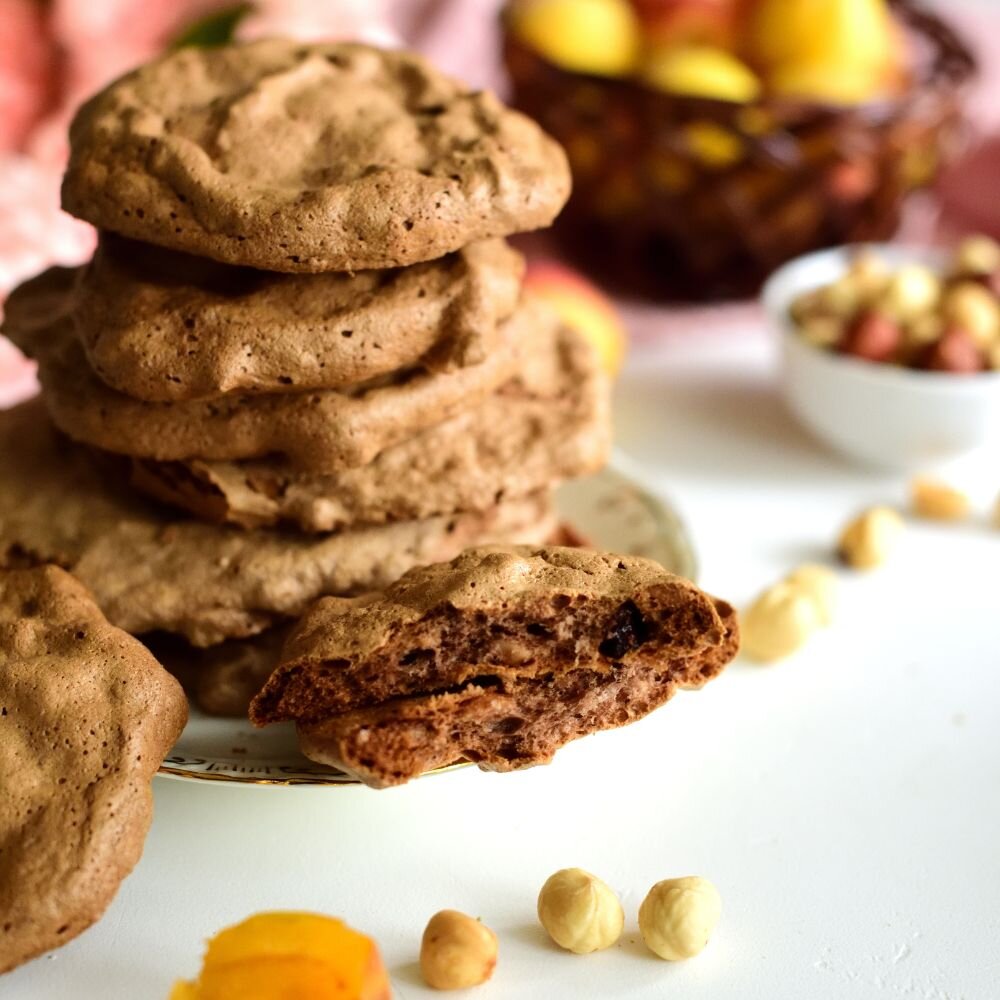 Рецепт меренгового печенья с шоколадом🍪 | Мастерская пряничных форм  Texturra | Дзен