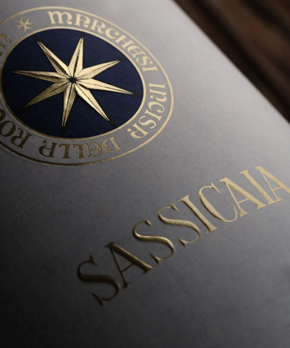 Sassicaia 2020. Sassicaia простое.