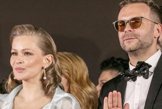    Актриса Юлия Пересильд и режиссер Клим Шипенко