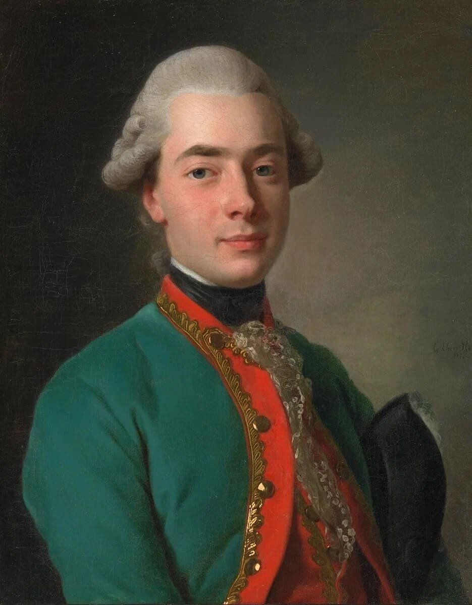 Андрей Разумовский. Художник А. Рослин, 1776 г.