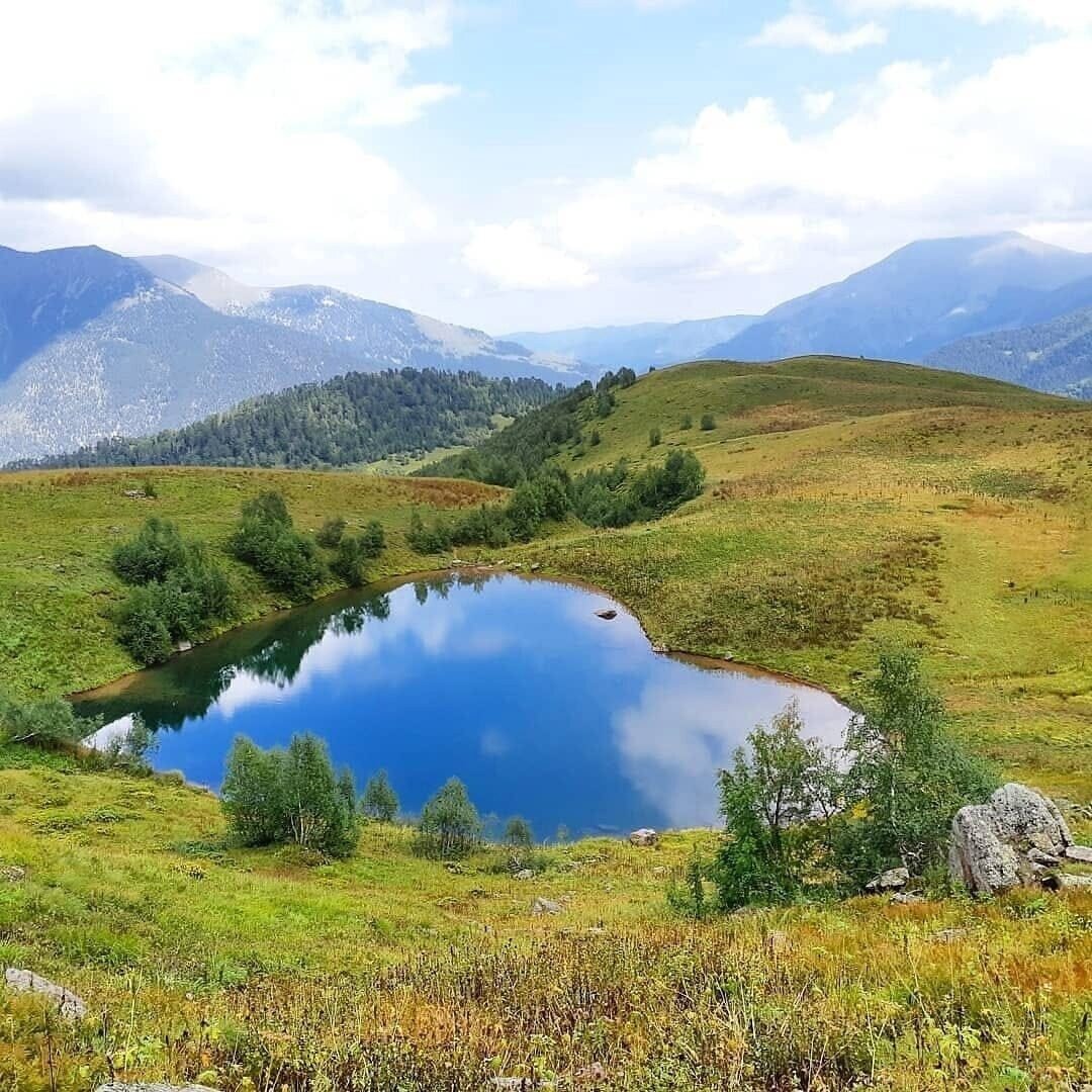 Озеро Айматлы Джагалы Архыз