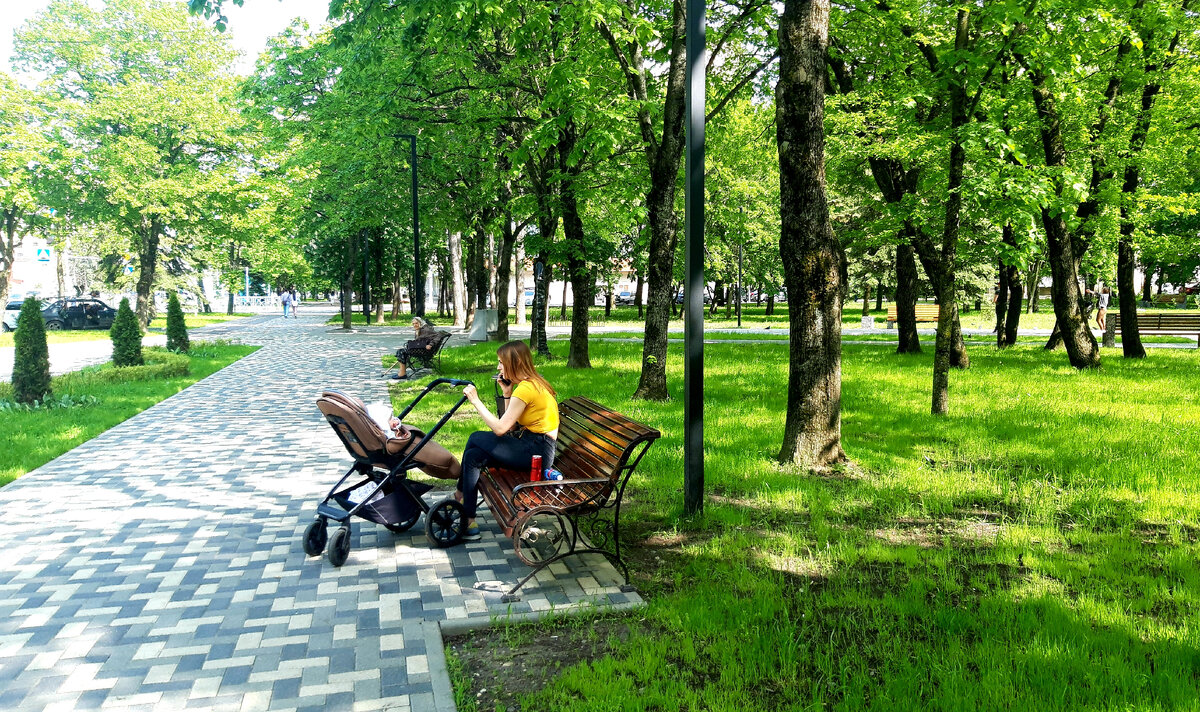 Ставрополь, ул. Ленина рядом со сквером памяти воинов-афганцев, фото автора 