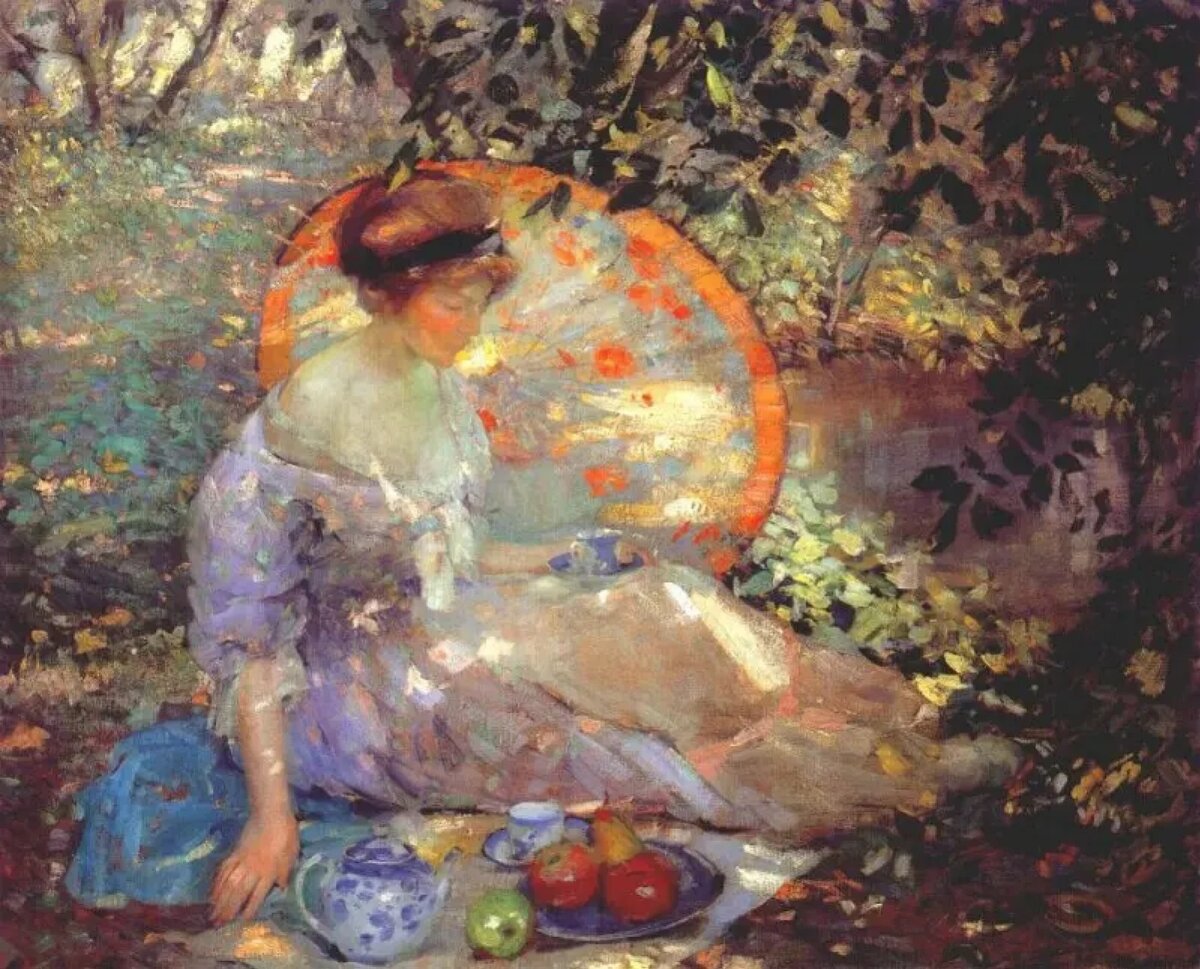 Альберт Карл Буер  • Живопись, 1912, 99.1×80 см