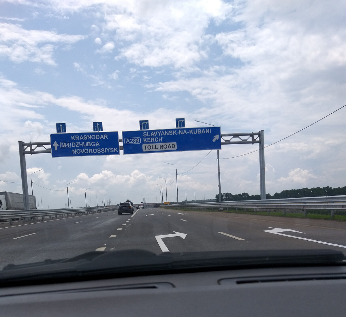 Трасса м4 с населенными пунктами подробная