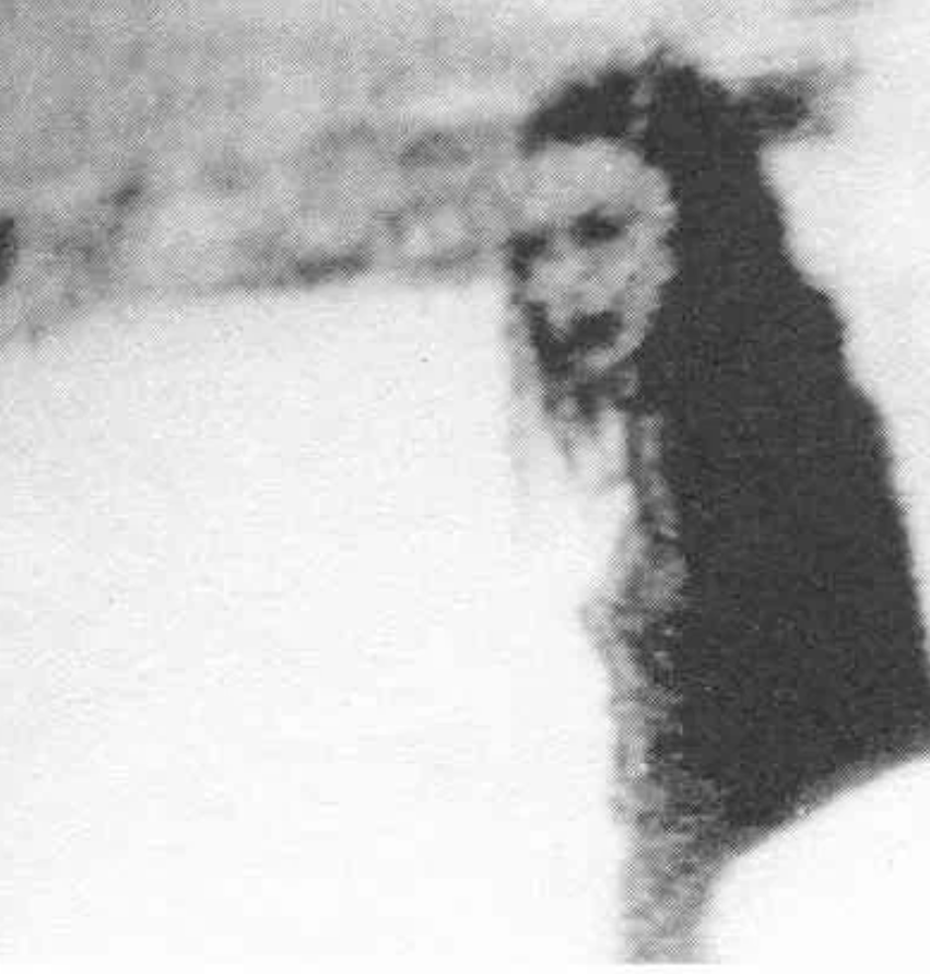 Изображение "души умершего человека", сделанное Клаусом Шрайбером