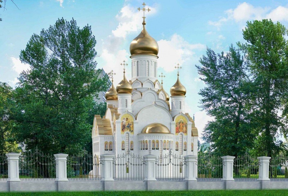    В Лефортово построят храм в стилистике древнерусской архитектуры