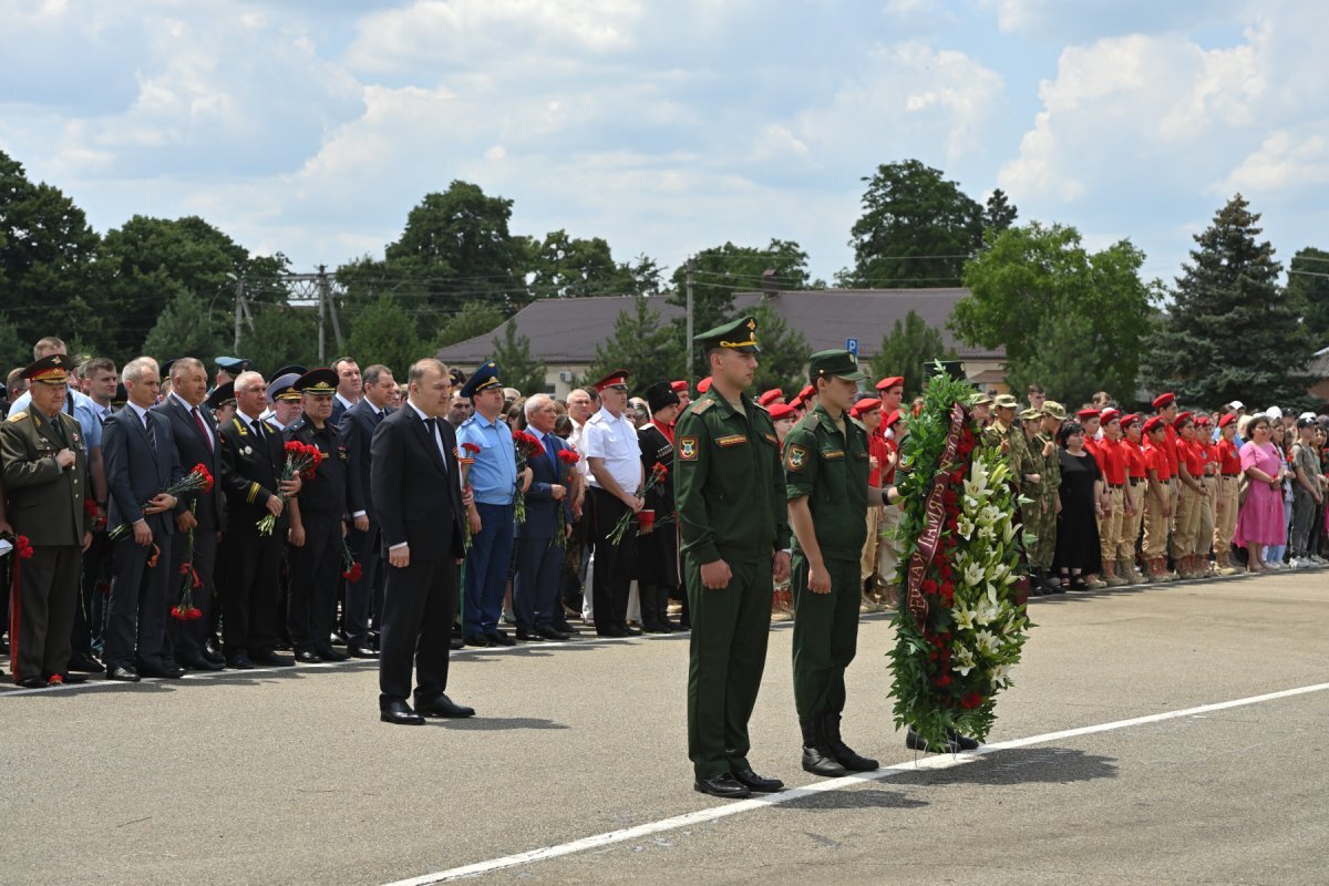   В Адыгее отметили День памяти и скорби