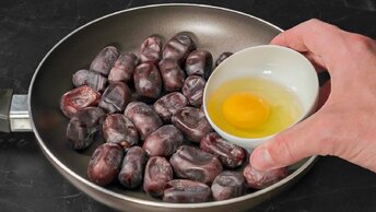 Полейте финики яйцом, и вы будете поражены. Невероятный десерт за 5 минут