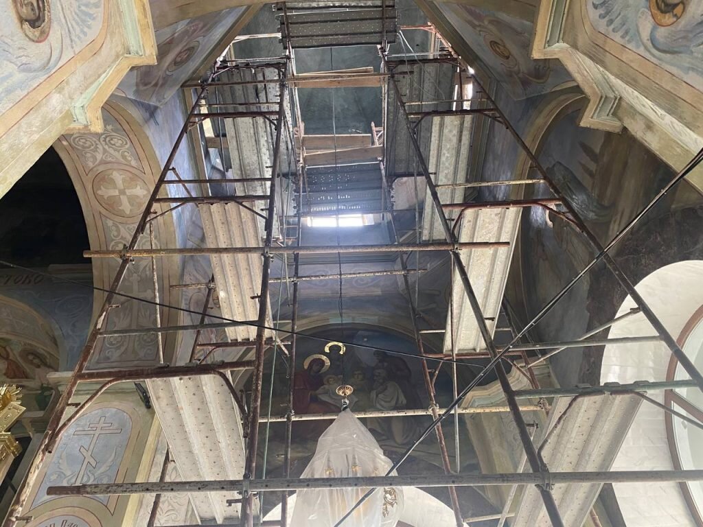 Клирос кафедрального собора читы