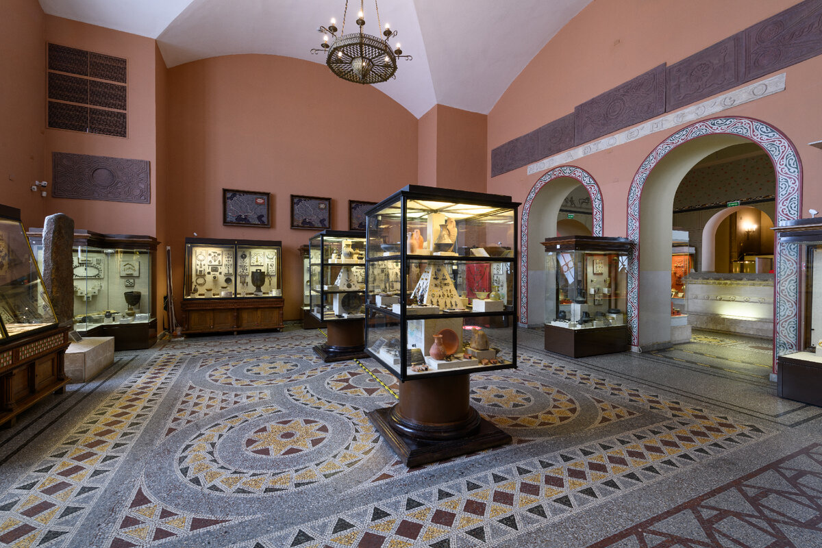 Зал № 7 «Эпоха Великого переселения народов». Современный вид.