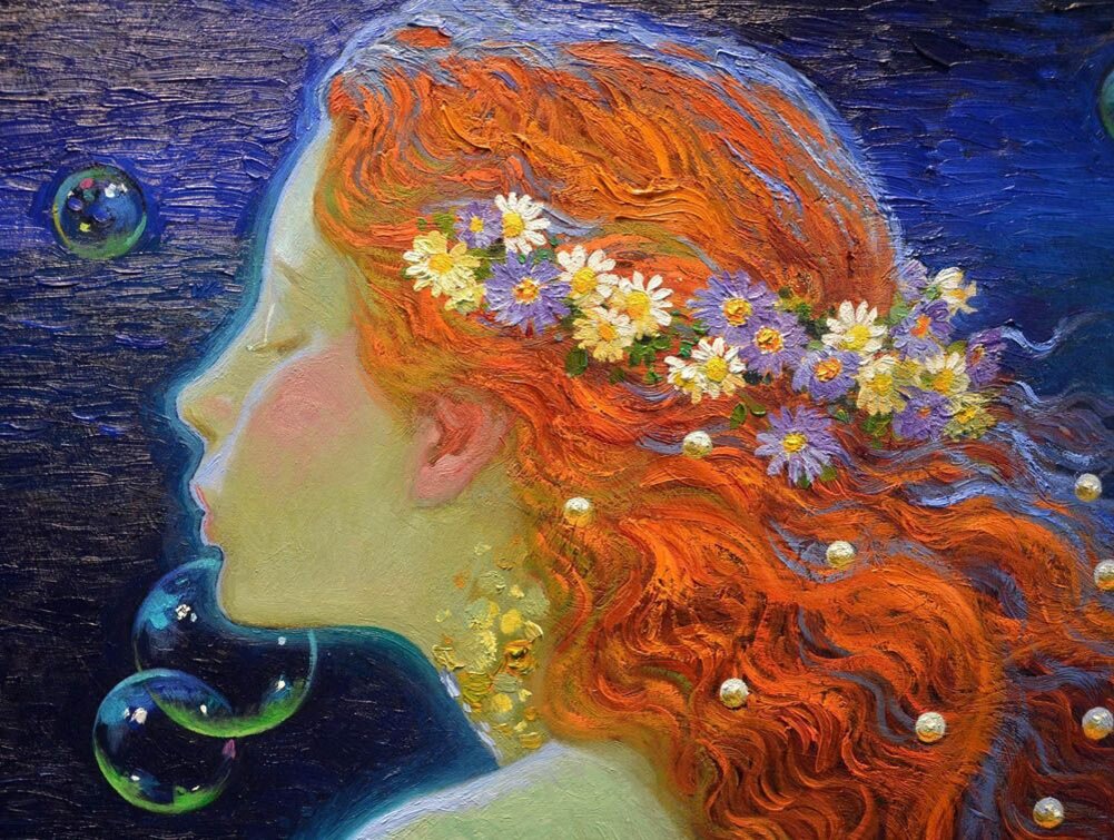 Живопись виктора. Victor Nizovtsev картины. Низовцев Виктор художник. Низовцев Виктор художник розы. Русалка красками картина художников.