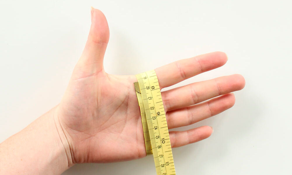 Как определить размер руки и выбрать перчатки тактические для мужчин