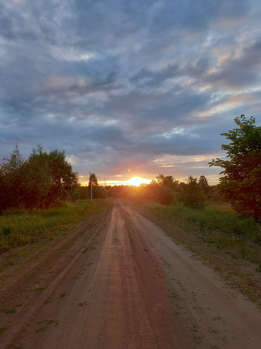 Закатное небо