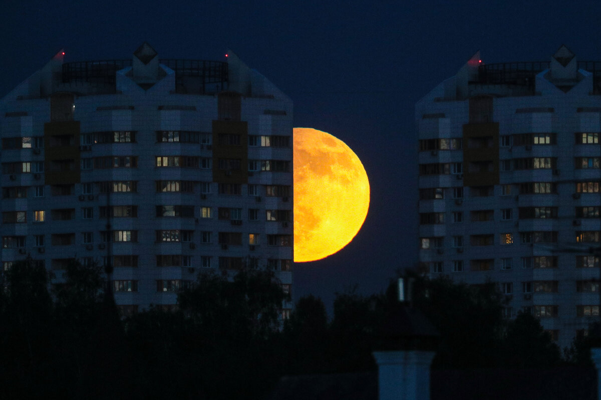 Супер луние Санкт Петербург