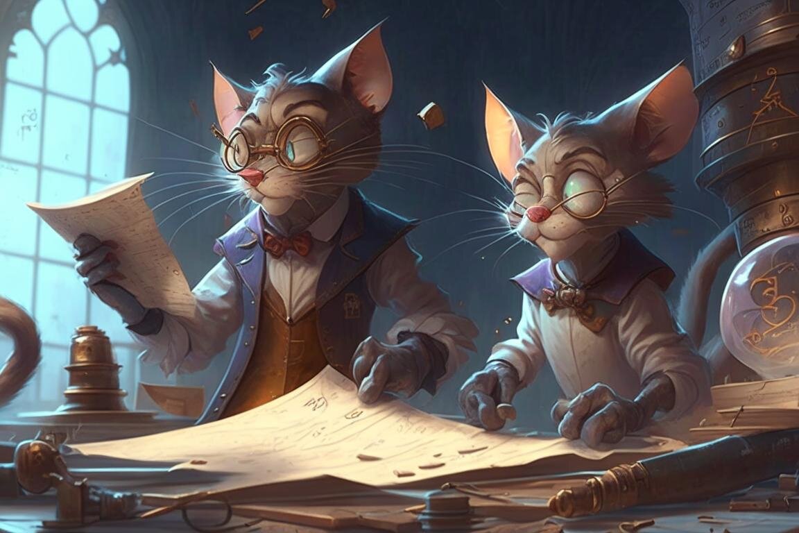 Так видит нейросеть Кота Тома на основе математических формул