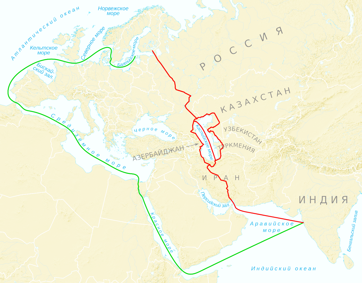 Проект коридора север юг