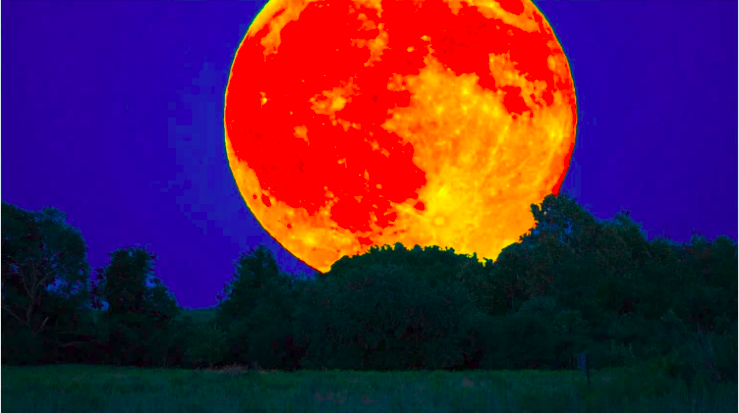 Суперлуние 3 июля