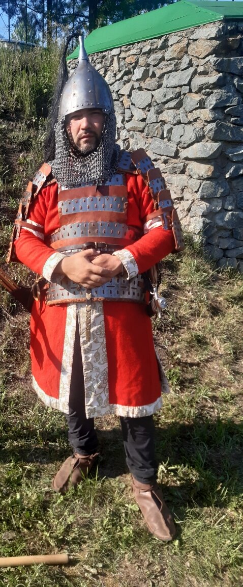 А вот и настоящий башкирский воин!