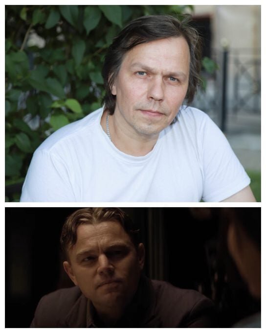    Владимир Маслаков (сверху) и Леонардо ДиКаприо Данил Тармасинов