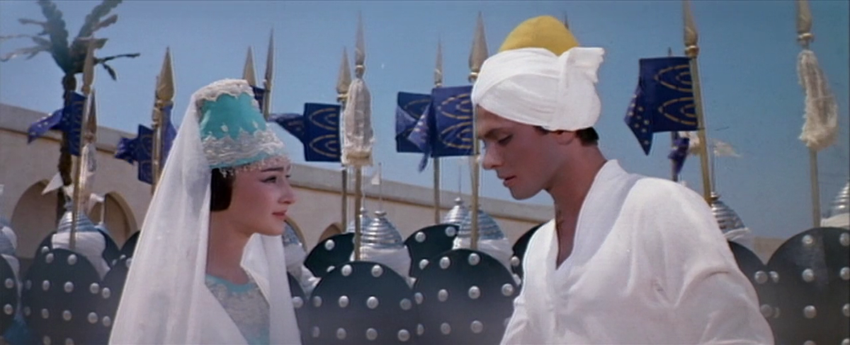 Кадр из фильма "Волшебная лампа Аладдина" (1967)