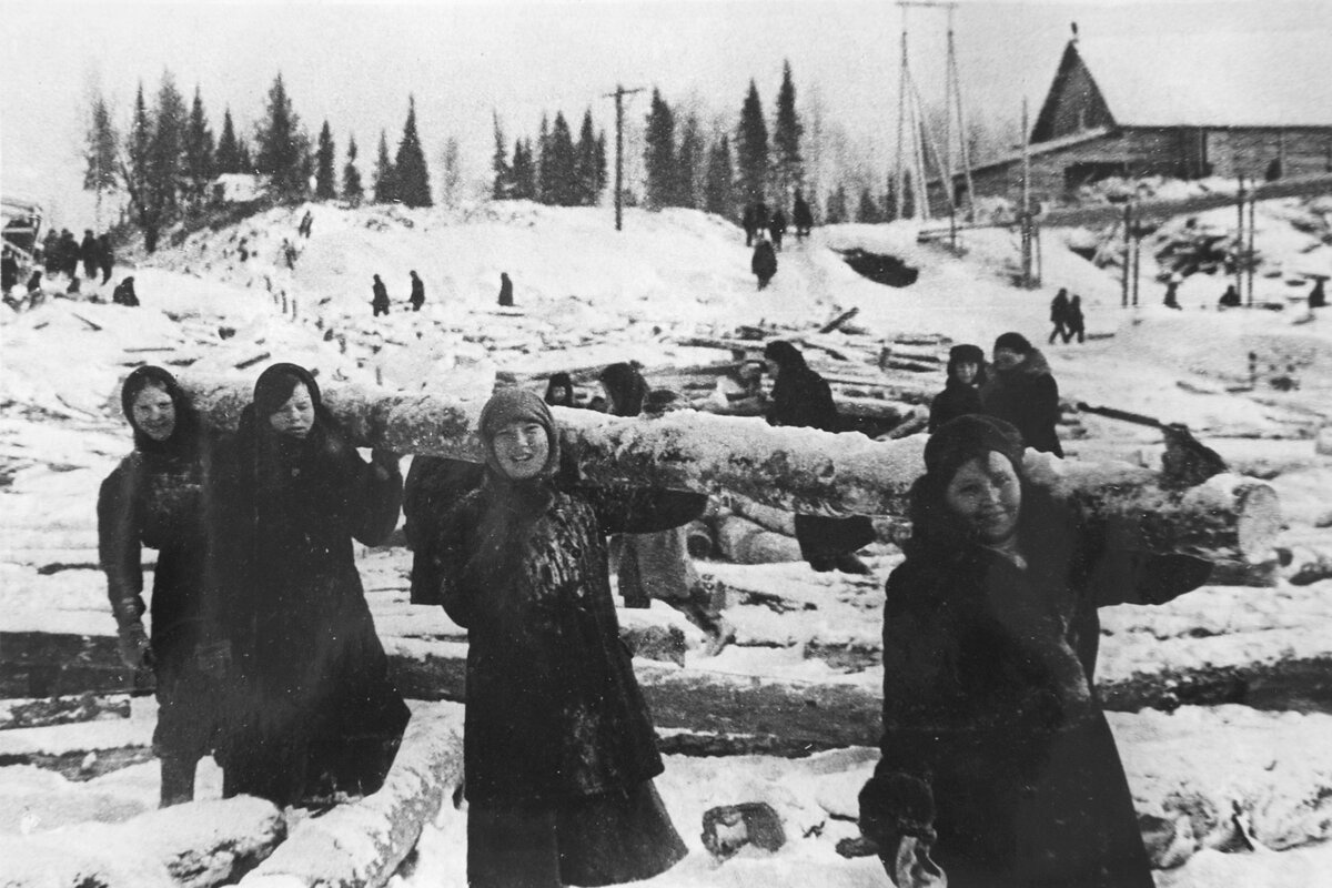 Сосногорск: начало. Фото из архива Сосногорского историко-краеведческого музея.