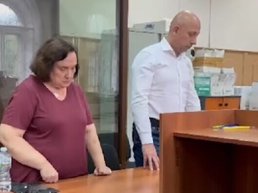    Басманный суд поместила Золотареву на 2 месяца в СИЗО // фото: скриншот судебного заседания телеграм-канал Don Mash