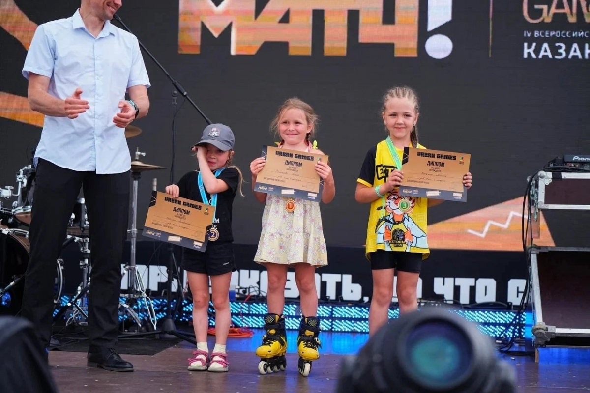   Башкирские роллер спортсмены завоевали 12 медалей в «Уличных играх»
