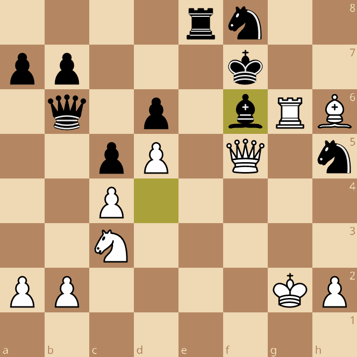 Ход белых. Мат в 2 хода