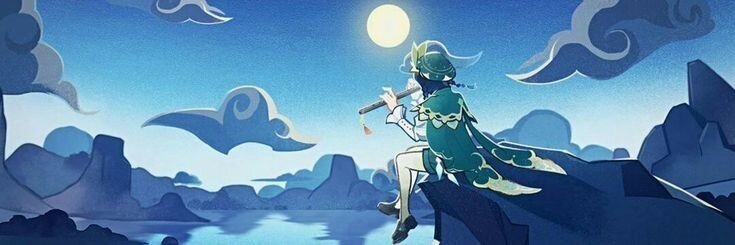 Венти поддерживает Путешественника, где бы тот ни был 