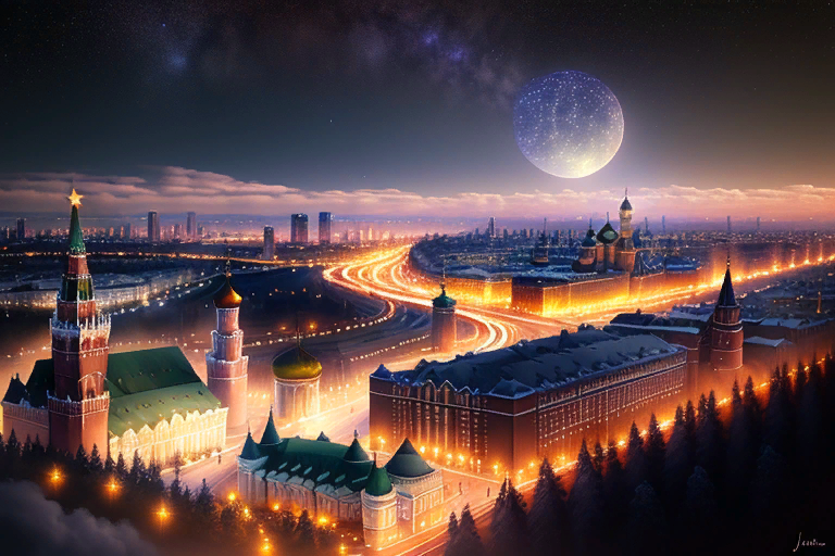 Фантазии на тему вечерней Москвы