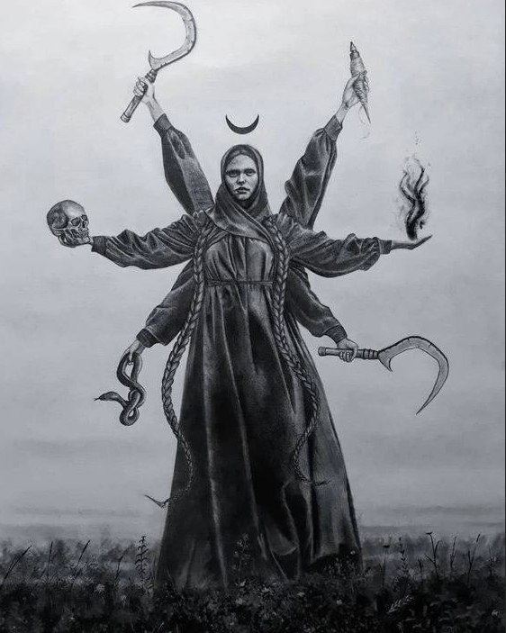 Мара-Морена – славянская богиня зимы и смерти