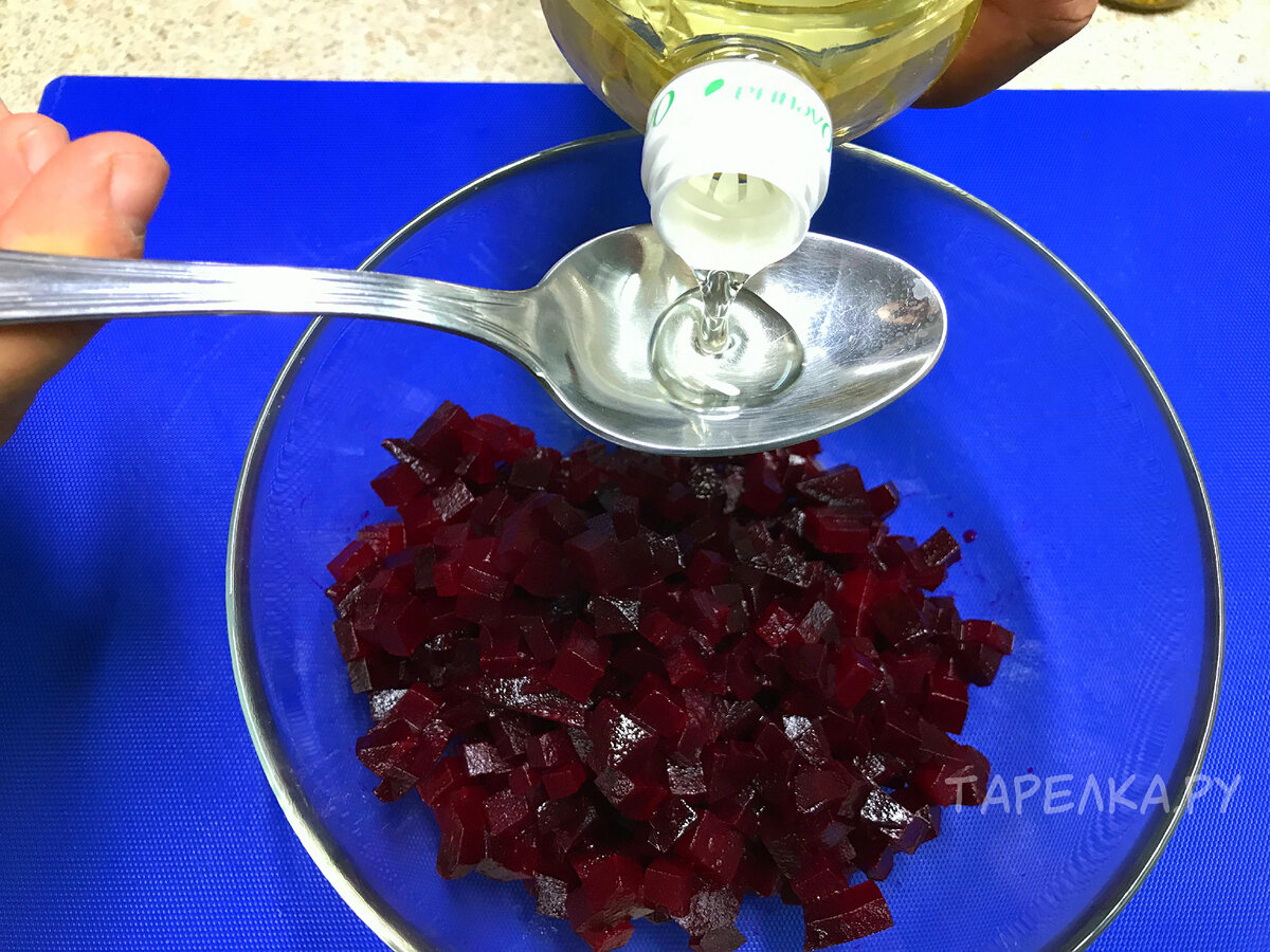 Винегрет уже в прошлом: когда есть свёкла готовлю часто такой салат для ...