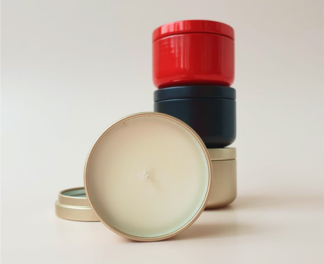 Свеча в железной банке