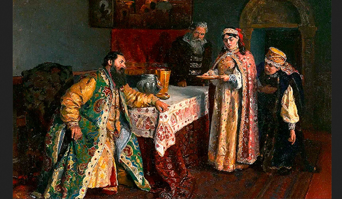 Александр Маковский. "Гостеприимство"