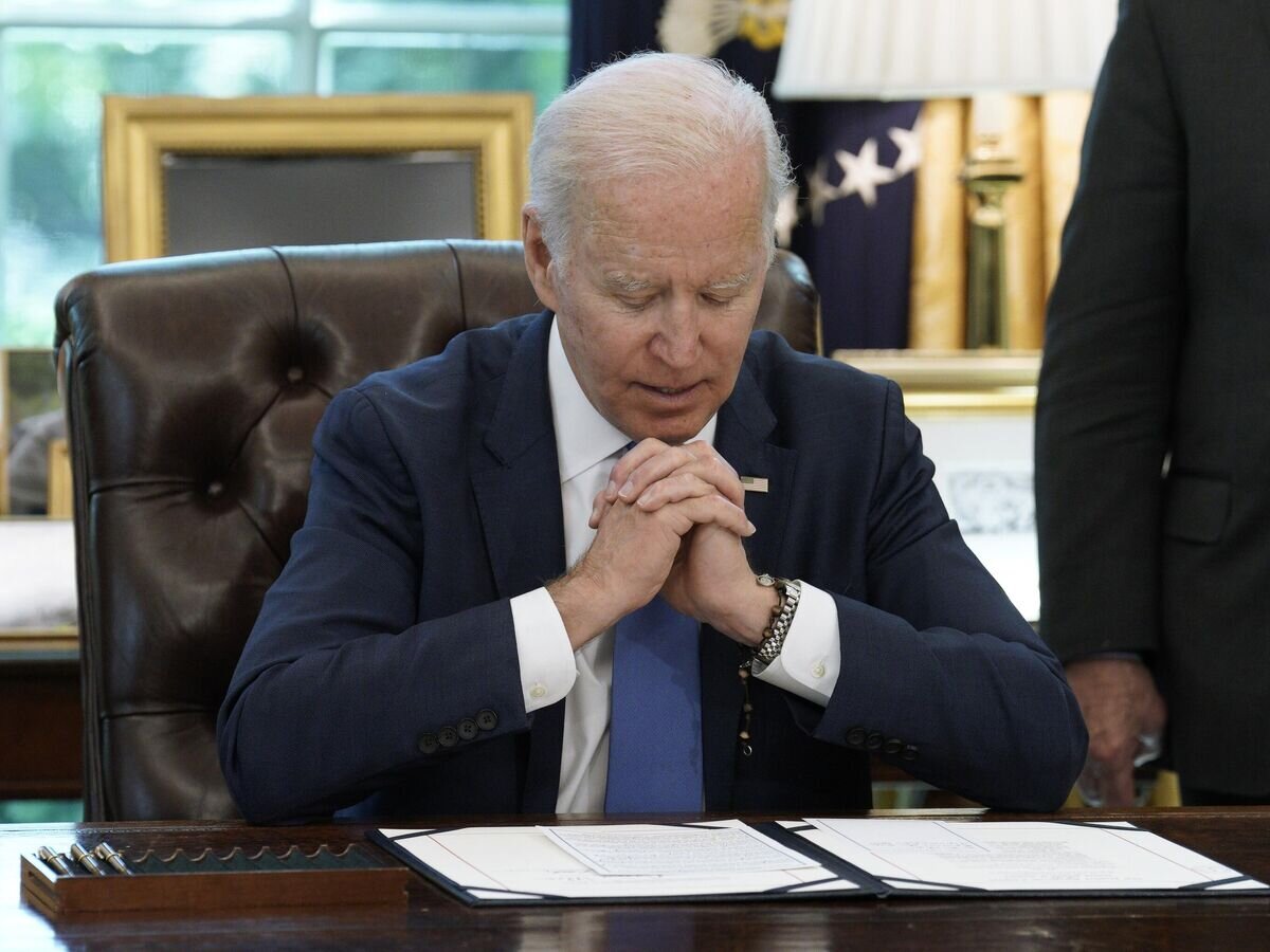    Президент США Джо Байден в Белом доме в Вашингтоне© РИА Новости / Стрингер