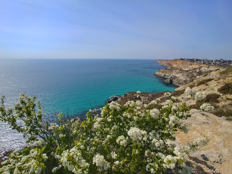 Мыс Фиолент в Крыму в Севастополе. Фото Константина Дядюна на Unsplash