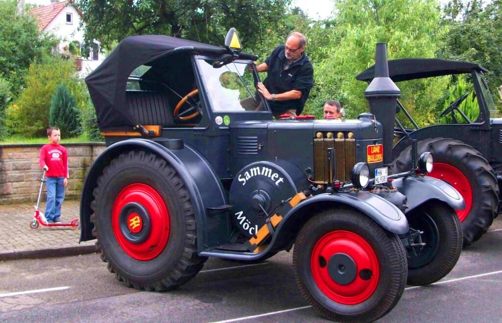 Трактор Lanz Bulldog D-7531 производился с 1935 года